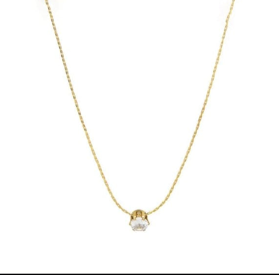 solitaire pendant necklace