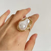 Baroque Pearl Ring